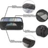 Veken Packing Cubes in 4 Sizes (Extra Large, Large, Medium, Small), 6 Set Luggage Organizer Bags Set for Travel Essentials Travel Must Haves （ Olive Black） - Image 6