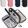 zeyce Electronics Accessories Organizer Pouch Bag, Electronic Organizer Travel Universal Cable Organizer Electronics Accessories Bag for Cable, Charger, Phone, SD Card, Business Travel Gadget Bag - Image 2