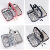 zeyce Electronics Accessories Organizer Pouch Bag, Electronic Organizer Travel Universal Cable Organizer Electronics Accessories Bag for Cable, Charger, Phone, SD Card, Business Travel Gadget Bag - Image 7