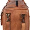 KPL Large 32 inch duffel bags for men holdall leather travel bag overnight gym sports weekend bag - Image 8