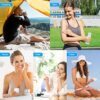 14 Pack Silicone Travel Bottles Set for Toiletries - Leak Proof Travel Containers TSA Approved Squeezable Refillable Travel Accessories for Shampoo Conditioner Lotion Body Wash (3.04 oz) - Image 6
