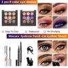 All In One Makeup Kit, Makeup kit for Women Full Kit, Makeup gift set, Include 18-Color Eyeshadow Palette Make Up Kits Adult Professional Handy Makeup Bag for Easy Carry Convenient Travel Silver - Image 5