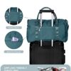 Gym Bag Womens Mens with Shoes Compartment and Wet Pocket,Travel Duffel Bag for Women for Plane,Sport Gym Tote Bags Swimming Yoga,Waterproof Weekend Overnight Bag Carry on Bag Hospital Holdalls - Image 5