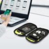 Twod Electronic Organizer Travel Universal Accessories Storage Bag Portable for Hard Drives, Cables, Memory Sticks, Charger, Phone, USB,SD Cards - Image 7