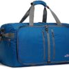 G4Free 40L 65L Foldable Duffel Bag Water Resistant Carry On Tote Bag Lightweight Packable Duffel Bag for Travel Overnight Weekender Bag for Men Women - Image 2