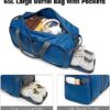 G4Free 40L 65L Foldable Duffel Bag Water Resistant Carry On Tote Bag Lightweight Packable Duffel Bag for Travel Overnight Weekender Bag for Men Women - Image 4