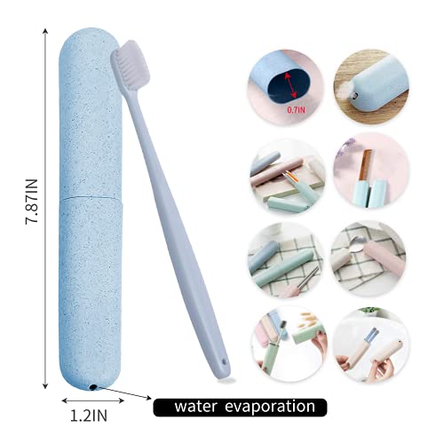 Travel Bottles Kit,Leak Proof Portable Toiletry Containers Set,Refillable Cosmetic Containers for Camping, Gym, Business Trip(Set of 12 ) (blue) - Image 4