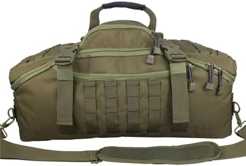 Duffle Bags Backpack Gym Bag Travel Duffel Bag with Weekend Overnight Bag for Travel,Camping, Hunting,Outdoor,Tactical,Sports (Green, 27in-Large) - Image 4