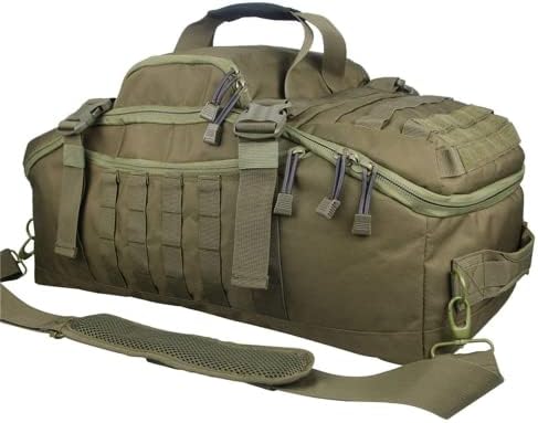 Duffle Bags Backpack Gym Bag Travel Duffel Bag with Weekend Overnight Bag for Travel,Camping, Hunting,Outdoor,Tactical,Sports (Green, 27in-Large) - Image 3