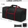 Extra Large Duffle Bag for Travel with 100L Lightweight Travel Bag for Storage, Foldable Waterproof Gear Bag for Overnight Camping Men Women - Image 17