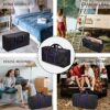 Extra Large Duffle Bag for Travel with 100L Lightweight Travel Bag for Storage, Foldable Waterproof Gear Bag for Overnight Camping Men Women - Image 7