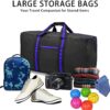 Extra Large Duffle Bag for Travel with 100L Lightweight Travel Bag for Storage, Foldable Waterproof Gear Bag for Overnight Camping Men Women - Image 24