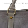BAOSHA Leather Travel Duffel Tote Bag Overnight Weekender Bag Oversized for Men and Women HB-14 (Brown) - Image 19