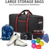 Extra Large Duffle Bag for Travel with 100L Lightweight Travel Bag for Storage, Foldable Waterproof Gear Bag for Overnight Camping Men Women - Image 15