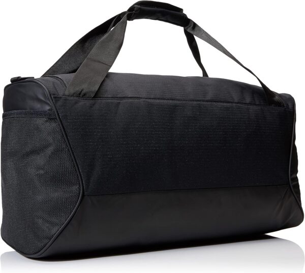NIKE BRASILIA TRAINING/GYM/TRAVEL MEDIUM SPORT DUFFEL BAG BLACK/WHITE/RED CU9477 010 - Image 3