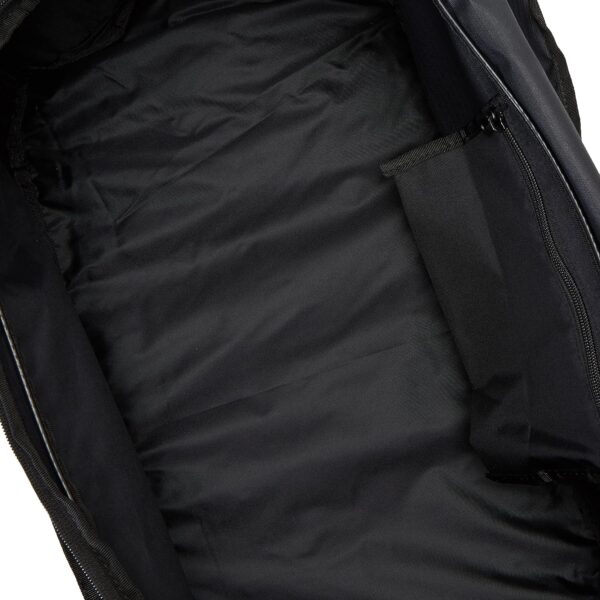 NIKE BRASILIA TRAINING/GYM/TRAVEL MEDIUM SPORT DUFFEL BAG BLACK/WHITE/RED CU9477 010 - Image 6