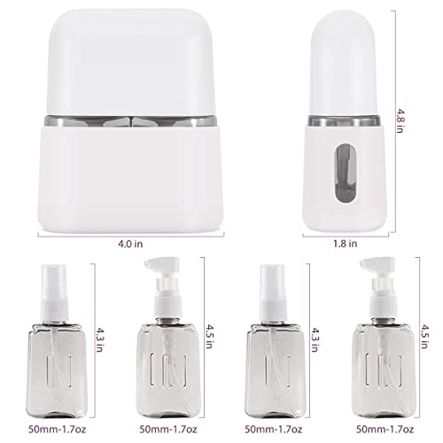 Travel Bottles Leak Proof, Travel Containers with Labels, TSA Approved, Reusable Containers For Toiletries, Travel Toiletry Bottles - Image 3