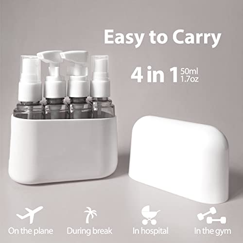 Travel Bottles Leak Proof, Travel Containers with Labels, TSA Approved, Reusable Containers For Toiletries, Travel Toiletry Bottles - Image 6
