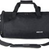 Large Sports Gym Bag for Men Women,Travel Duffel bag with Shoes Compartment & Wet Pocket,Overnight Tote Bag Workout Bags for Gym Waterproof,Black - Image 2