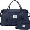 Weekender Bags for Women Travel, Overnight Travel Duffel Bag with Wet Pocket and Separate Toiletry Bag, Airplane Personal Item Travel Bag, Travel Tote Bag Carry On Bags,Gym Bag - Image 2