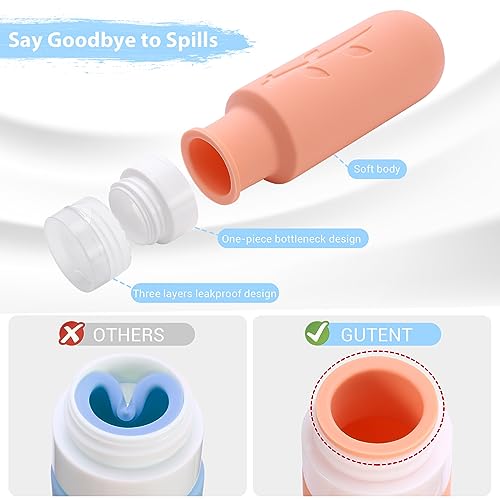 20 Pack Travel Bottles Set for Toiletries, GUTENT Leak-Proof & TSA Approved Travel Size Containers for Shampoo Conditioner Lotion Body Wash Perfume or Other Liquids (BPA Free) - Image 4