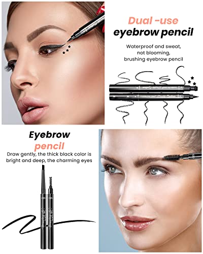 YKEILD Makeup Kits for Women Girls or Teens,Makeup Kit for Women Full Kit,Include 18Colors Eyeshadow Palette,Lipstick Set Face Primer Makeup Brush Mascara Eyeliner Preppy Makeup,Gift Set for Women - Image 7