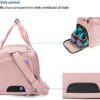 MarsBro Water Resistant Sports Gym Travel Weekender Duffel Bag with Shoe Compartment - Image 5
