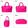 Tinzonc Sports Tote Gym Bag for Women, Travel Duffel Bag, Shoulder Weekender Overnight Bag for Women Girls Travel, Gym, Yoga, School (Rose Pink) - Image 5
