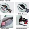 Sports Gym Bag Travel Duffel Bag with Wet Pocket & Shoes Compartment for Women and Men (Green, One Size) - Image 5