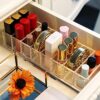 Yesesion Plastic Cable Management Box with 10 Wire Ties, Clear Power Cord Organizer with 8 Compartments, Electronics Organizer for Office, Home Use, Desk Accessories Storage for Stationery Supplies - Image 8