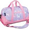 Wildkin Kids Overnighter Duffel Bags for Boys & Girls, Perfect for Early Elementary Sleepovers Duffel Bag for Kids, Carry-On Size & Ideal for School Practice or Overnight Travel Bag (Unicorn) - Image 2