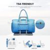 LOVEVOOK Gradient Gym Bag for Women Men,Travel Duffle Bag with Toiletry Bag,Carry on Tote Bag Weekender Overnight Bag with Wet Pocket and Shoes Compartment,Sport Duffel Bag for Yoga Swim Dance - Image 6