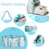 Sport Gym Duffle Bag for Women Girls Weekender Overnight Duffel Bag,19.7"x9.5"x9.9" - Image 7