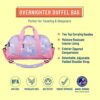 Wildkin Kids Overnighter Duffel Bags for Boys & Girls, Perfect for Early Elementary Sleepovers Duffel Bag for Kids, Carry-On Size & Ideal for School Practice or Overnight Travel Bag (Unicorn) - Image 3