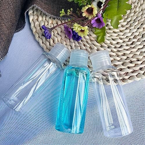 DNSEN 5 Pack 3.4oz Empty Plastic Travel Bottles for Toiletries TSA Approved Leak Proof Squeezable Travel Size Containers Travel Essentials Accessories, clear - Image 9