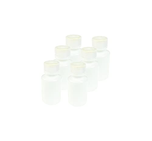 United Scientific™ BNM090-PK6 Leakproof 3oz (90mL) Travel Bottle | HDPE bottle with lined Polypropylene lid | TSA Approved | Pack of 6 Bottles - Image 3