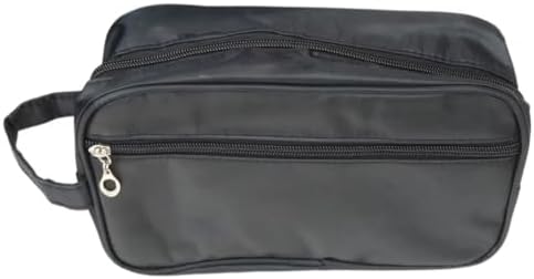 GruDawu Men Travel Shaving Dopp Kit Cosmetic Makeup Bags Organizer Canvas Toiletry Bag Travel Organizer Cosmetic Bag - Image 9