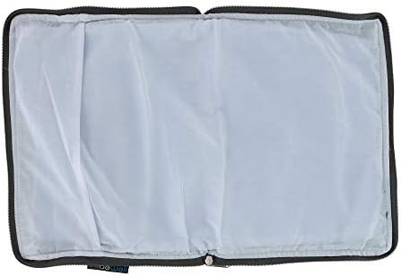 Lewis N. Clark Ultimate Comfort Set Portable Travel Kit for Airplane, Includes Inflatable Pillow Zippered Carrying Case, Cozy Fleece Blanket, Eye Mask for Sleeping & Foam Ear Plugs, Blue - Image 6