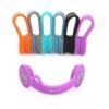 SUNFICON 6 Pack Magnetic Cord Organizers Cable Clips Cable Straps Silicone Twist Ties Colorful Headphone Cord Keeper Holder Manager Bookmark Whiteboard Fridge Magnet Keychain Gift Home,Office,School - Image 2