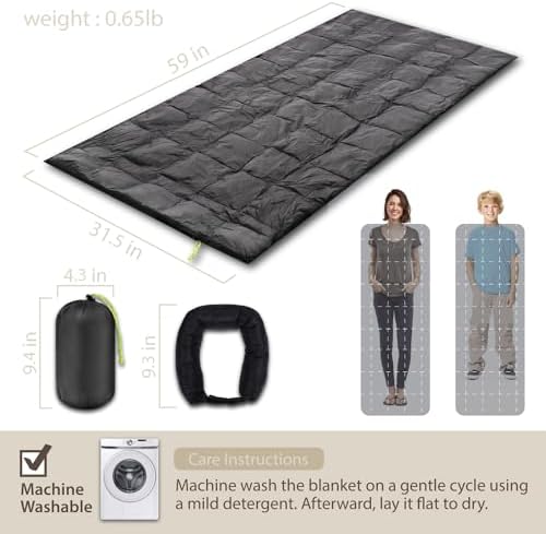 SmartTravel Compact Travel Blanket Travel Pillow and Lumbar Cushion 3-Ways Airplane Travel Essential for Women and Kids Lightweight Alternative Down - Image 7