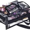 Jula Vance Medium Clear PVC Makeup Artist Set Bag Transparent Cosmetic Storage Bag Travel Make up Kits Organizer MUA Bag Stadium Approved Clear Tote Bag with Removable Shoulder Strap - Image 8
