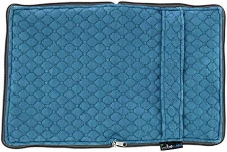 Lewis N. Clark Ultimate Comfort Set Portable Travel Kit for Airplane, Includes Inflatable Pillow Zippered Carrying Case, Cozy Fleece Blanket, Eye Mask for Sleeping & Foam Ear Plugs, Blue - Image 7