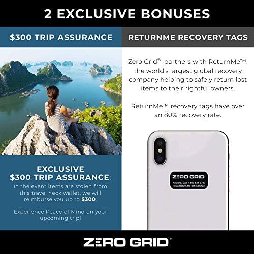Zero Grid Premium Lightweight Wearable Super Soft Travel Blanket with Neck Snaps, Cozy Footpockets and Zipper Pouch, Compact Airplane with Luggage Strap Travel Blanket and Pillow Set - Image 9