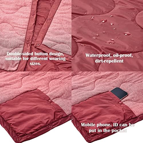 Commollis 4-in-1 Airplane Essentials-Travel Blanket and Pillow Set for Airplanes - Includes Blanket, Inflatable Pillow, Eye Mask, and Earplugs - Image 5