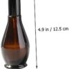 Beavorty 3pcs Fine Mist Spray Bottle Makeup Containers Black Container Lotion Travel Container Fine Mist Sprayer Amber Spray Bottle Glass Spray Refillable Perfume Spray Bottles Set - Image 6
