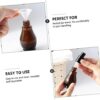 Beavorty 3pcs Fine Mist Spray Bottle Makeup Containers Black Container Lotion Travel Container Fine Mist Sprayer Amber Spray Bottle Glass Spray Refillable Perfume Spray Bottles Set - Image 5