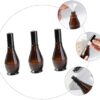 Beavorty 3pcs Fine Mist Spray Bottle Makeup Containers Black Container Lotion Travel Container Fine Mist Sprayer Amber Spray Bottle Glass Spray Refillable Perfume Spray Bottles Set - Image 7