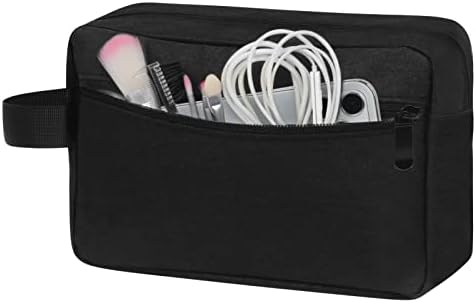 FYY Electronic Organizer, Travel Cable Organizer Bag Pouch Electronic Accessories Carry Case Portable Waterproof All-in-One Storage Bag for Cable, Cord, Charger, Phone, Earphone Black - Image 2