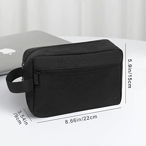 FYY Electronic Organizer, Travel Cable Organizer Bag Pouch Electronic Accessories Carry Case Portable Waterproof All-in-One Storage Bag for Cable, Cord, Charger, Phone, Earphone Black - Image 8