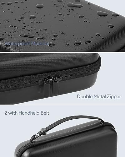 Yinke Cable Organizer Electronic Travel Case, Cord Organizer Case Bag for Apple Charger Cable, Tech Organizer Hard Drive Electronics Accessories Travel Bag Travel Gear Portable - Image 4